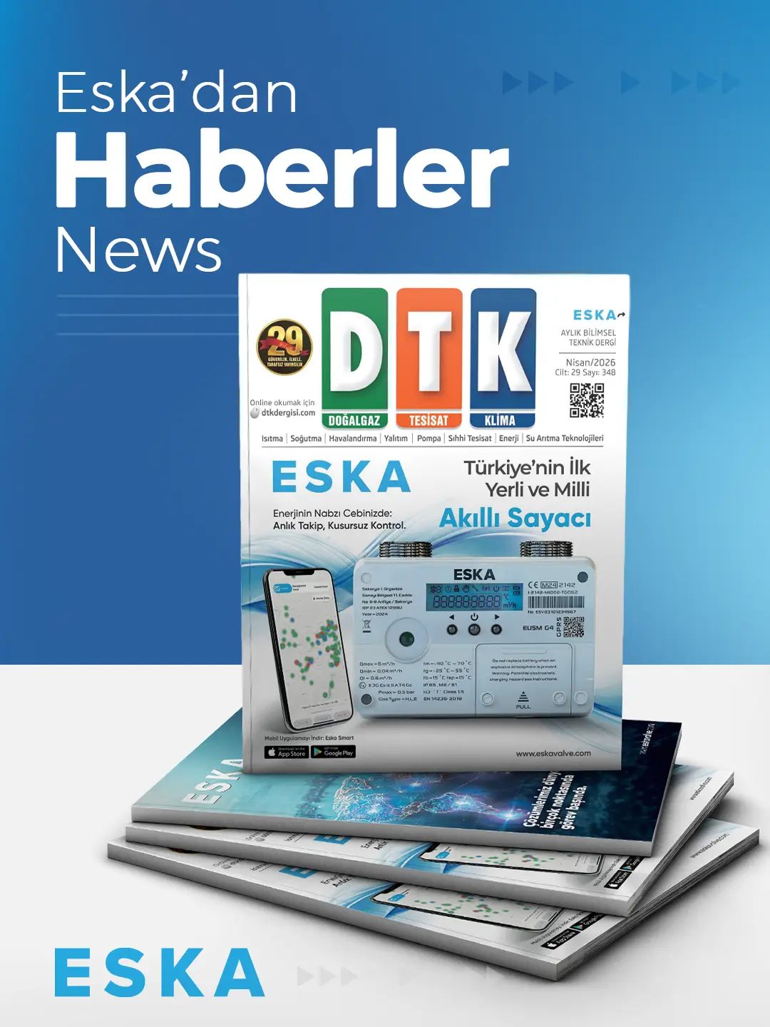 Eska Valve Haber: DTK Dergisi'nde yerimizi aldık
