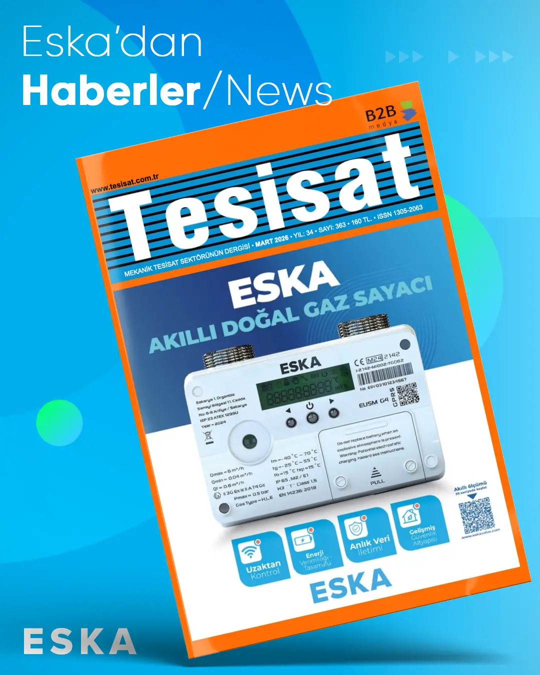 Eska Valve Haber: Tesisat Dergisi