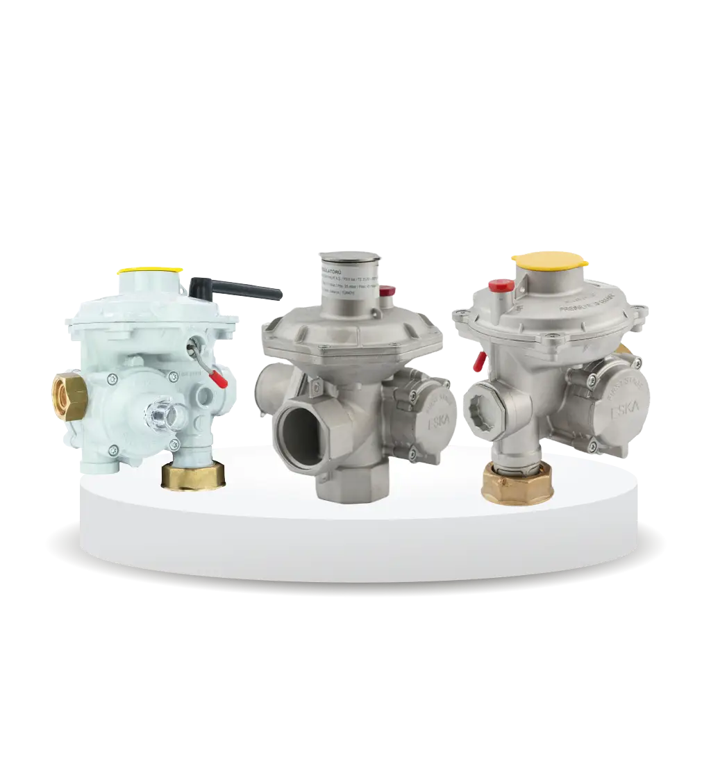 Çift Kademeli Gaz Basınç Regülatörleri